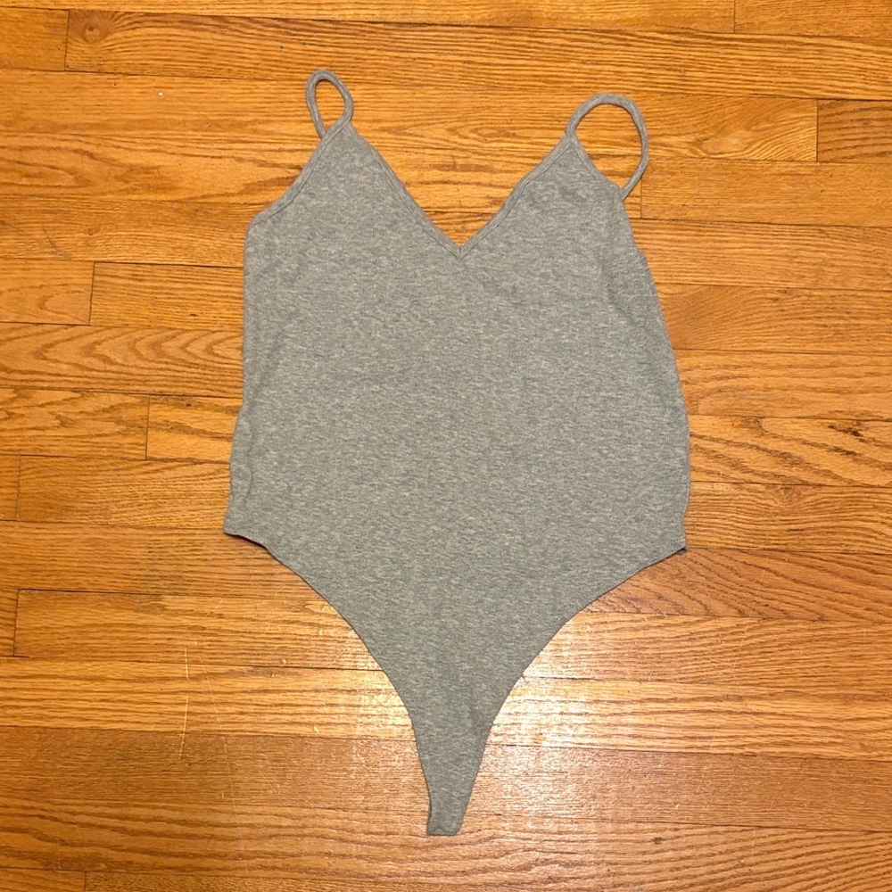 BP Gray Bodysuit🩵